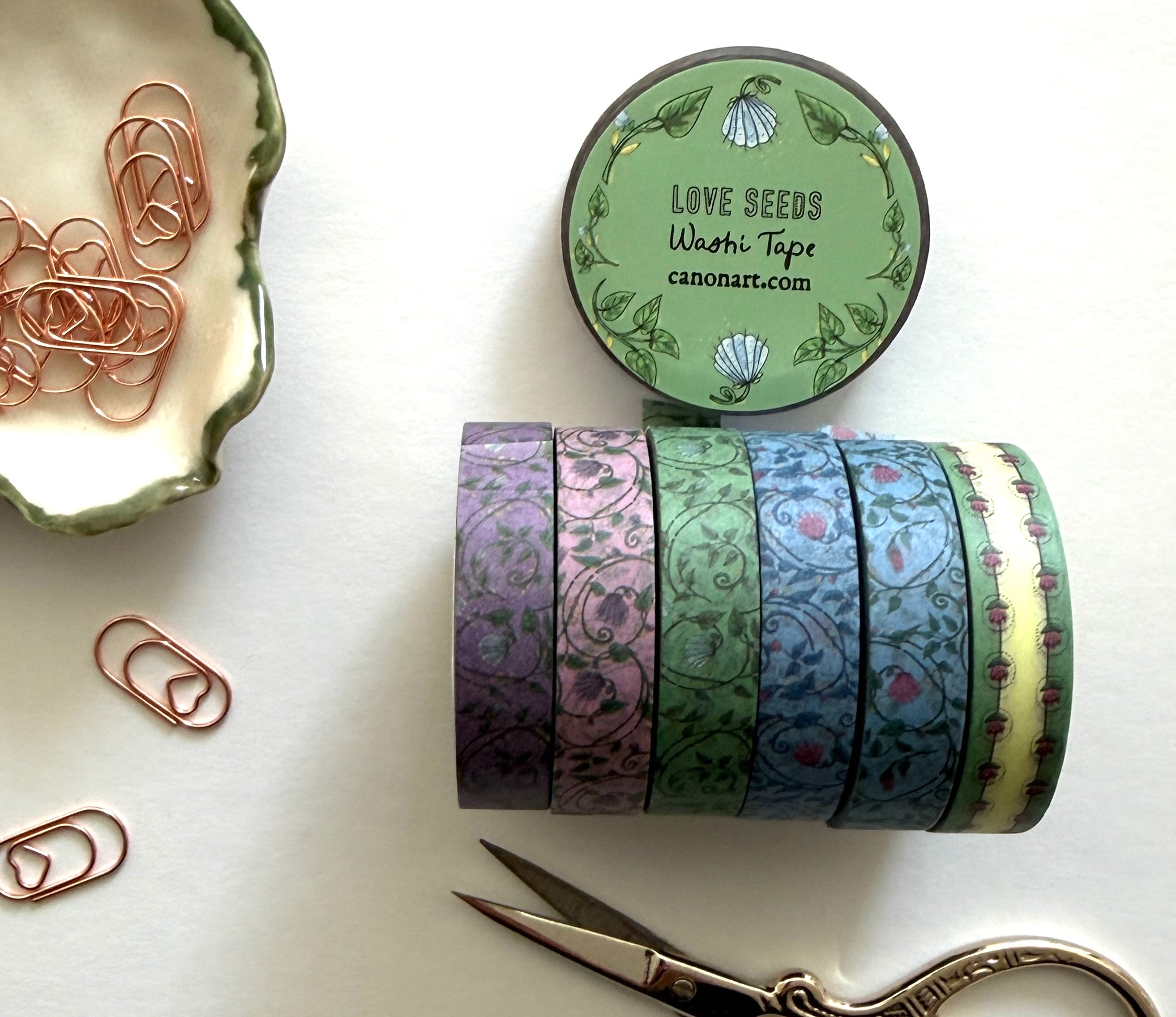 The Essential Washi Tape Set (6 Rolls of Joy)