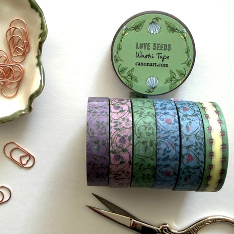 The Essential Washi Tape Set (6 Rolls of Joy)